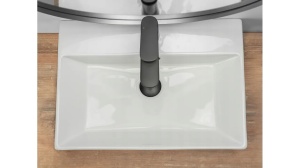 LAVOAR REA BONITA, 51 CM, ALB, DIN CERAMICA, CALITATE SUPERIOARA - Img 4
