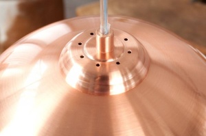 LUSTRA COPPER BALL 22973 DIN METAL SI CUPRU - Img 6