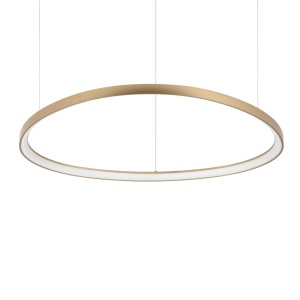 LUSTRA GEMINI SP D105, 105CM, ALAMA, DIN METAL SI POLICARBONAT, STIL MODERN