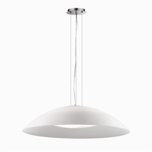 LUSTRA LENA SP3 D74, ALB, DIN STICLA, STIL MODERN