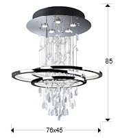LUSTRA/PLAFONIERA BRUMA 696427 DESIGN MODERN SCHULLER - Img 3