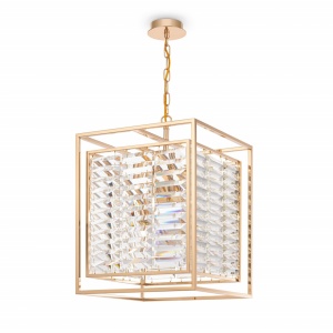 LUSTRA TENING MOD060PL-04G, DIN METAL SI STICLA, STIL MODERN, MAYTONI