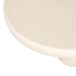 MASA DINING OVALA CLAYTON, 220 CM, BEJ, DIN MDF SI ECO PLASTER, RICHMOND INTERIORS - Img 4