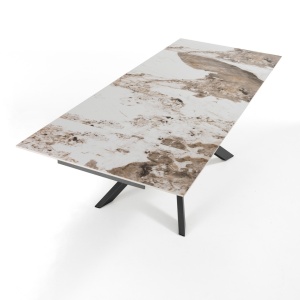 MASA EXTENSIBILA DE LUX, ONICE GRI 160/240CM, METAL SI CERAMICA, ARTIM GROUP SELECTION - Img 4