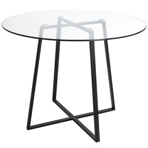 MASA LIVING DIN METAL SI STICLA, CARAT GLASS 100, STIL MODERN B2