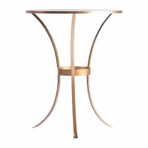 MASUTA DE BAR PLAUE REF. 26204, DIN METAL SI STICLA, STIL MODERN, VIC
