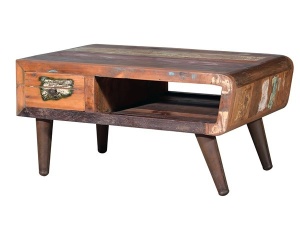 MASUTA DE CAFEA CHEY 6346, MARO, DIN LEMN RECICLAT, STIL VINTAGE G&C