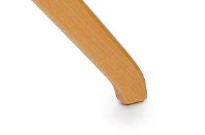MASUTA DE CAFEA CU INALTIME REGLABILA, JERRY ALB/NATURAL, DIN POLIPROPILENA SI MDF, STIL INDUSTRIAL - Img 5