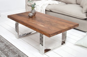 MASUTA DE CAFEA FIRE&EARTH 37478 DIN LEMN MASIV DESIGN INDUSTRIAL