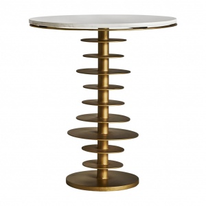 MASUTA DE CAFEA LAUW REF. 29581, DIN METAL SI MARMURA, STIL MODERN, VIC