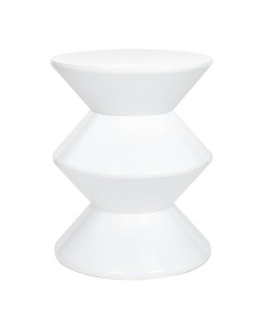 MASUTA DE CAFEA TURN, ALBA, CONFECTIONATA DIN POLIPROPILENA, STIL MODERN