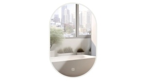 OGLINDA BAIE REA EGJ, CU LED, 60x80CM, DIN STICLA, CALITATE SUPERIOARA
