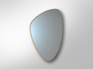 OGLINDA DECORATIVA ORIO, 55x84 CM, DIN STICLA SI MDF, STIL MODERN - Img 2
