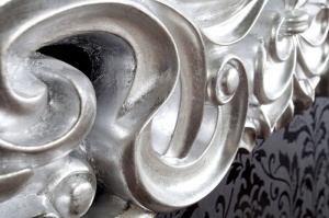 OGLINDA DECORATIVA VENICE SILBER 15630 DESIGN CLASIC BAROC - Img 5