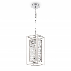 PENDUL TENING MOD060PL-01CH, DIN METAL SI STICLA, STIL MODERN, MAYTONI