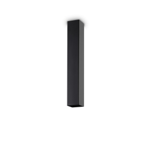 PLAFONIERA SKY PL1 H40, NEGRU, DIN METAL, STIL MODERN
