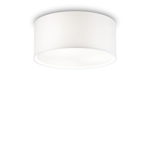 PLAFONIERA WHEEL PL3, ALB, DIN METAL, STIL MODERN