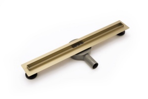 RIGOLA DUS, REA NEO PURE MIRROR SLIM, 90 CM, GOLD CHAMPAGNE, DESIGN MODERN, CALITATE SUPERIOARA, REA