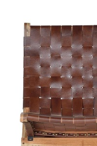 SCAUN 6135, MARO, DIN PIELE SI LEMN, STIL VINTAGE G&C - Img 5
