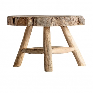SCAUN ARRIE REF. 28933, CULOARE NATURALA, STIL VINTAGE, LEMN DE TEAK, VIC