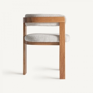 SCAUN DEOSEBIT, SEDZERE, REALIZAT DIN LEMN DE STEJAR SI TEXTIL, ARTIM GROUP SELECTION - Img 3