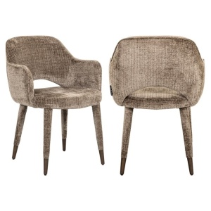 SCAUN DONNATELLA STONE NIAGARA 104 CHENILLE, S4484, CONFECTIONAT DIN METAL, SPUMA SI 100% POLIESTER, RICHMOND INTERIORS