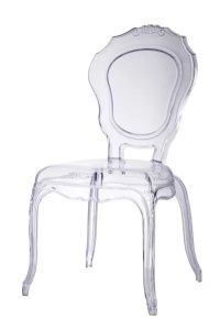 SCAUN PENTRU EVENIMENTE BELLA TRANSPARENT - Img 1