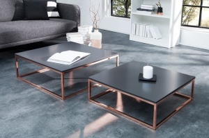 SET 2 MASUTE, NEW FUSION DIN METAL SI MDF, DESIGN MODERN - Img 2