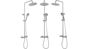 SET DE DUS REA VINCENT CU TERMOSTAT, NICHEL PERIAT, DIN ALAMA, CALITATE SUPERIOARA - Img 6