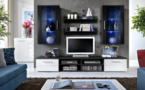 SET LIVING MODULAR CU LED GALINO G 23 ZWHS GG STIL MODERN ASM