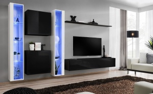 SET LIVING MODULAR CU LED SWITCH XVI 26 WS SW16 STIL MODERN ASM