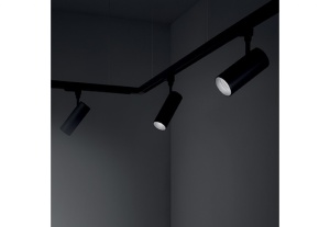 SPOT SMILE 15W CRI80 24° 3000K BLACK STIL MODERN IDEAL LUX