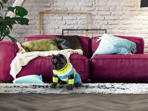 STATUETA DECORATIVA ROCKY, 31x41 CM, DIN RASINA, STIL MODERN