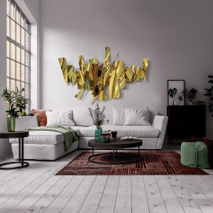 TABLOU DECORATIV FRACTURE, 182x116 CM, STIL MODERN