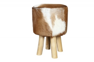 TABURET MARO/ALB HIDE 35441 - DESIGN VINTAGE - Img 6