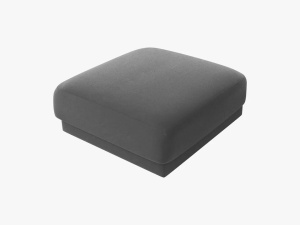 TABURET MILEY, 90 CM, GRI 14, TAPITERIE DIN CATIFEA, DESIGN DEOSEBIT - Img 2