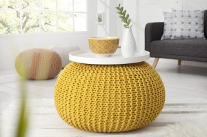TABURET MULTIFUNCTIONAL GALBEN LEEDS 37319 - DESIGN MODERN - Img 3