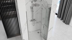 USA DE DUS, REA MOLIER, 90, CROM, DESIGN MODERN, CALITATE SUPERIOARA, REA - Img 3
