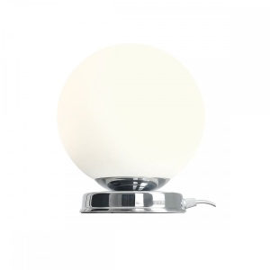 VEIOZA BALL M, 23 CM, CROM, DIN STICLA SI METAL, STIL MODERN