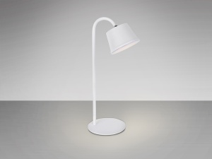 VEIOZA CUCO, 34 CM, ALB/OPAL, DIN METAL SI ABS, STIL MODERN - Img 2