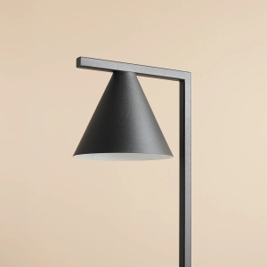 VEIOZA FORM, 40 CM, NEAGRA, DIN METAL, STIL MODERN - Img 3