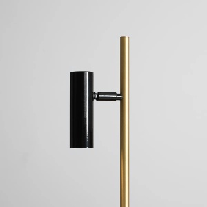 VEIOZA TREVO, 54 CM, ALAMA/NEGRU, DIN METAL, STIL MODERN