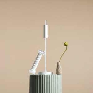 VEIOZA TREVO, 54 CM, ALBA, DIN METAL, STIL MODERN - Img 4