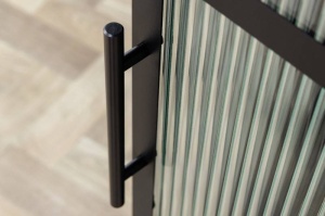 VITRINA/ORGANIZATOR, STIL INDUSTRIAL, DURA STEEL 180CM, DIN METAL SI STICLA, ARTIM GROUP SELECTION - Img 3