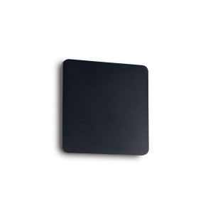 APLICA COVER AP D15 SQUARE, NEGRU, DIN ALUMINIU, STIL MODERN