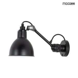 APLICA FRANK NEAGRA CONFECTIONATA DIN OTEL INOXIDABIL SI ALUMINIU, STIL MODERN