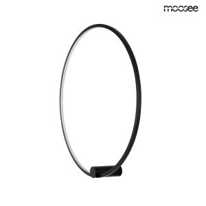 APLICA HOOP 60, NEAGRA, CONFECTIONATA DIN OTEL, STIL MODERN