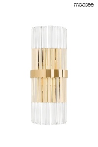 APLICA MILAGRO AURIE, CONFECTIONATA DIN METAL SI CRISTAL, STIL MODERN
