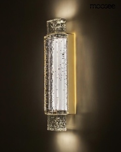 APLICA TESORO GOLD, CONFECTIONATA DIN STICLA SI METAL, STIL MODERN - Img 2