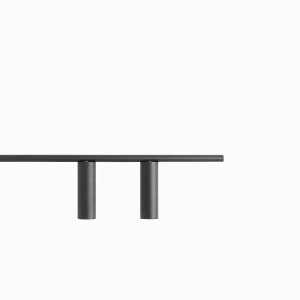 APLICA TREVO, 3 BRATE, 26 CM, NEAGRA, DIN METAL, STIL MODERN - Img 3